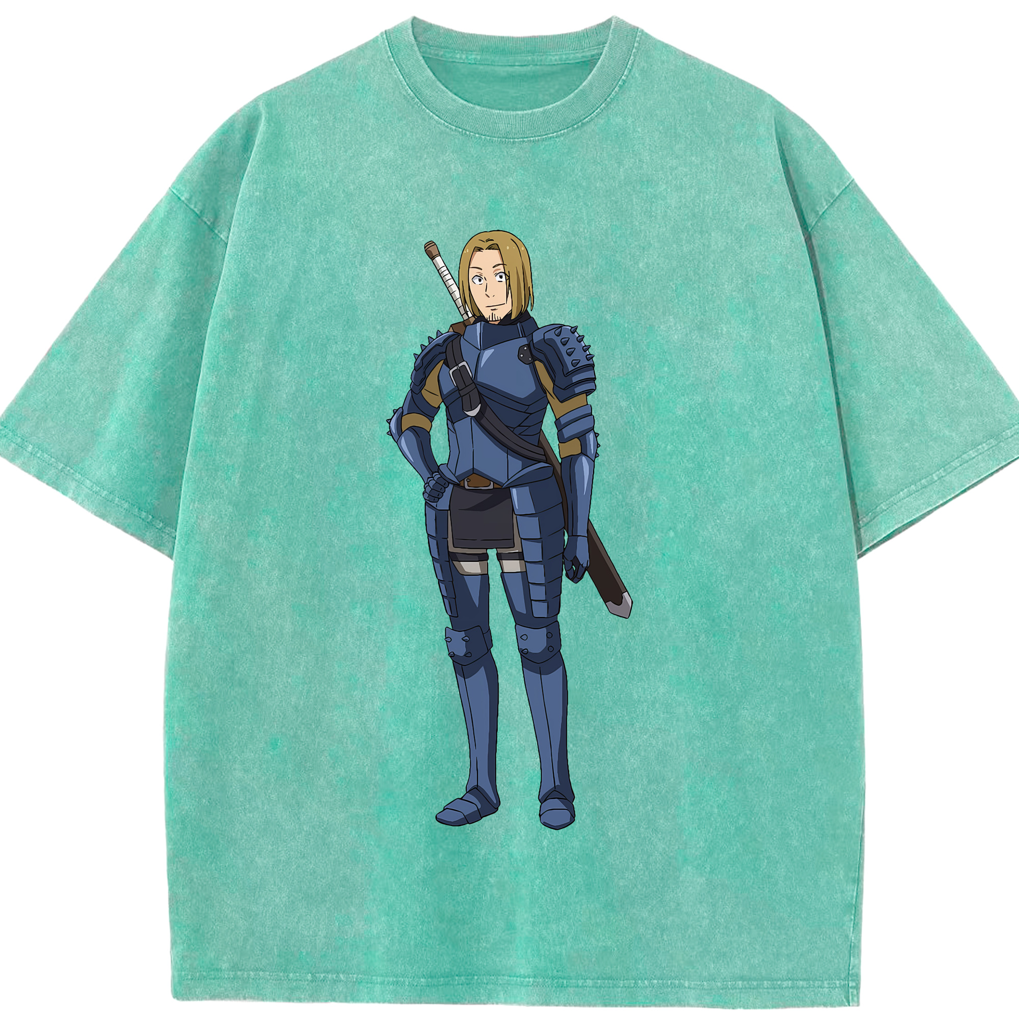 （画像用） 転スラ Regarding Reincarnated to Slime 綿100% ヴィンテージ風 半袖Tシャツ（フロントプリント）